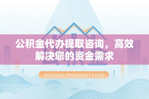 雄县公积金代办提取咨询，高效解决您的资金需求