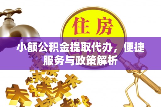 雄县小额公积金提取代办，便捷服务与政策解析