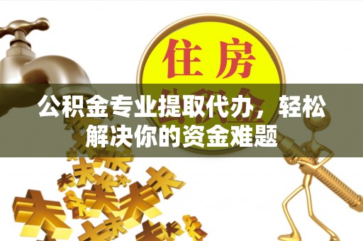 雄县公积金专业提取代办，轻松解决你的资金难题