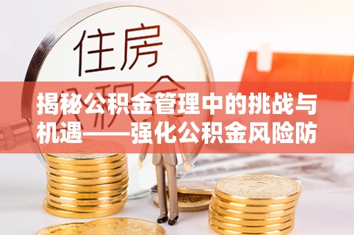 雄县揭秘公积金管理中的挑战与机遇——强化公积金风险防控的多维策略