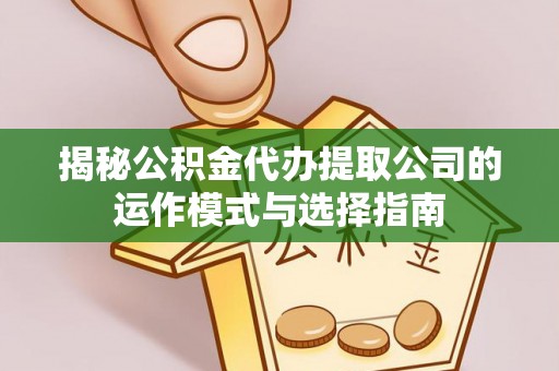 雄县揭秘公积金代办提取公司的运作模式与选择指南