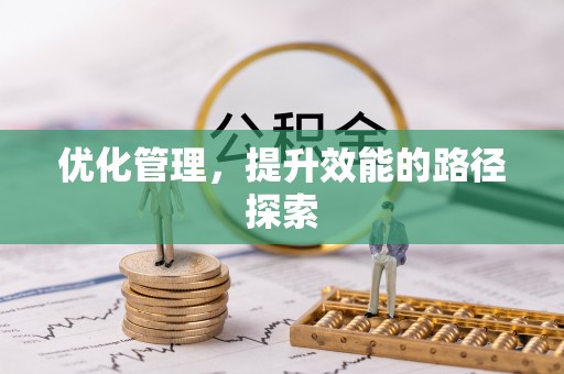 雄县优化管理，提升效能的路径探索