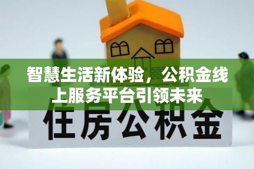 雄县智慧生活新体验，公积金线上服务平台引领未来