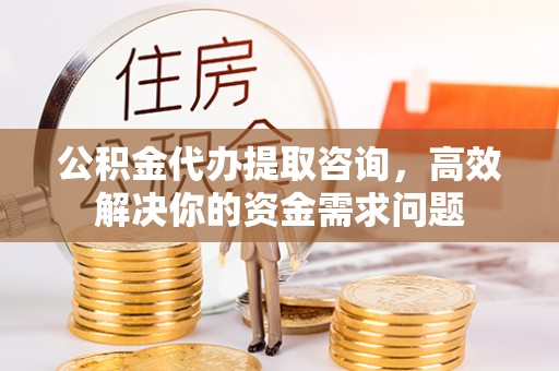雄县公积金代办提取咨询，高效解决你的资金需求问题