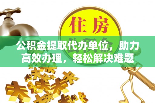 雄县公积金提取代办单位，助力高效办理，轻松解决难题