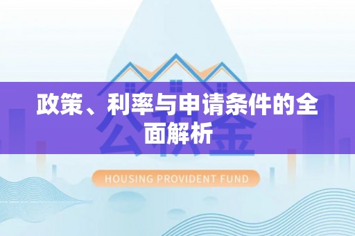 雄县政策、利率与申请条件的全面解析