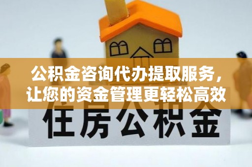 雄县公积金咨询代办提取服务，让您的资金管理更轻松高效