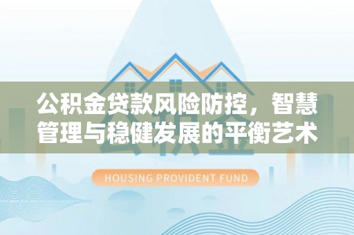 雄县公积金贷款风险防控，智慧管理与稳健发展的平衡艺术