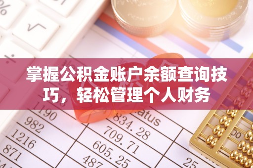 雄县掌握公积金账户余额查询技巧，轻松管理个人财务