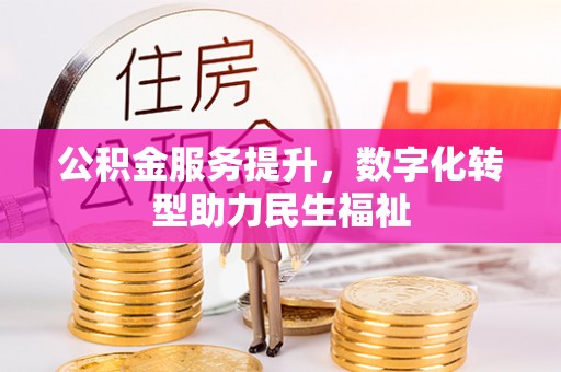 雄县公积金服务提升，数字化转型助力民生福祉