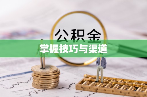 雄县掌握技巧与渠道