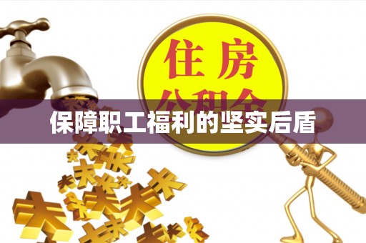 雄县保障职工福利的坚实后盾