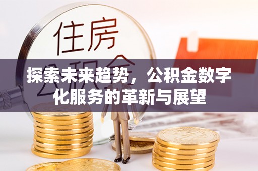 雄县探索未来趋势，公积金数字化服务的革新与展望