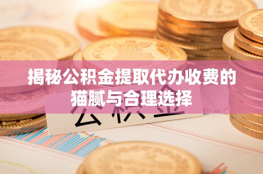雄县揭秘公积金提取代办收费的猫腻与合理选择